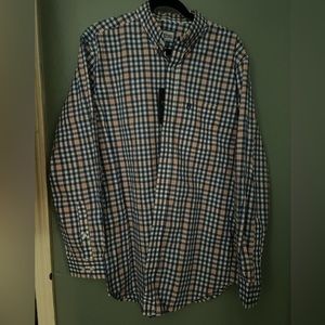 Heybo mens‎ long sleeve button shirt sz medium NWT